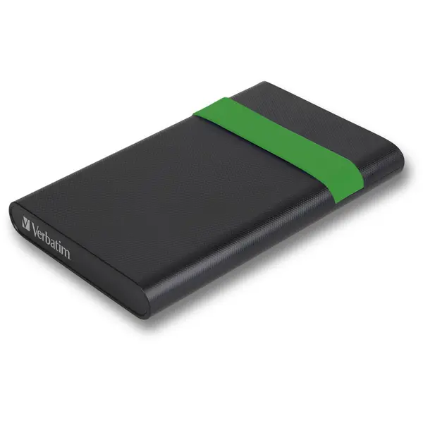 Verbatim Hard disk extern (HDD) portabil Verbatim 1TB, Negru, Reconditionat certificat