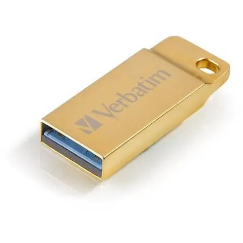 Verbatim Memorie USB Verbatim Exclusive Metal 32 GB, USB 3.0, Gold