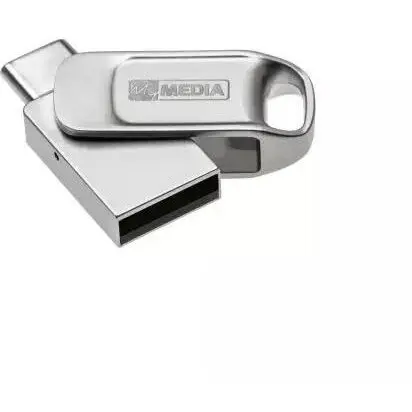 Verbatim Memorie USB Verbatim MyDual USB 2 32 GB Argintiu