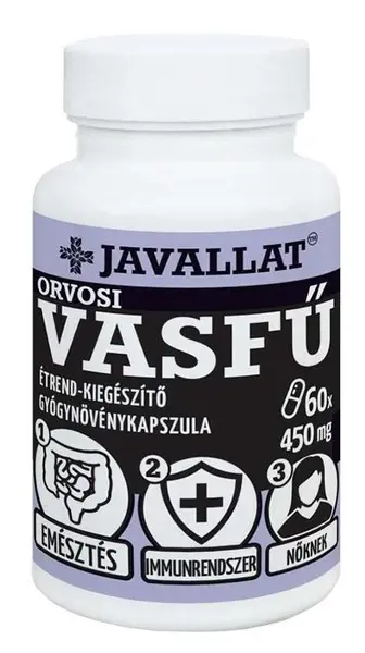 Verbina, 450 mg, 60 capsule, Javallat