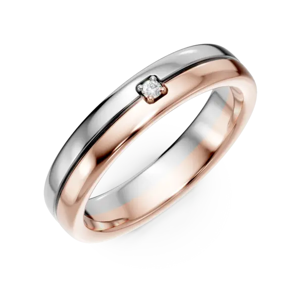 Verigheta aur model CARING pentru ea cu diamant