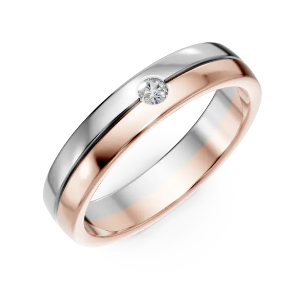 Verigheta aur model CATE pentru ea cu diamant create in laborator