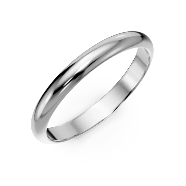 Verigheta aur model HALF ROUND 3mm pentru el