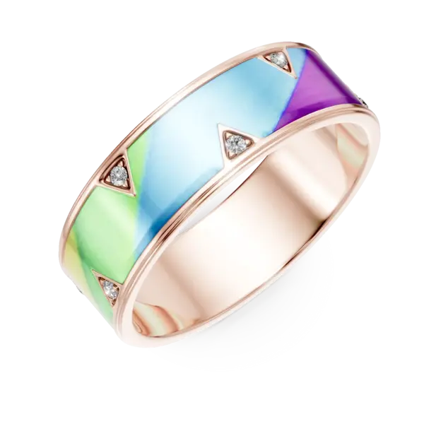 Verigheta aur si ceramica model EUPHORIA pentru el