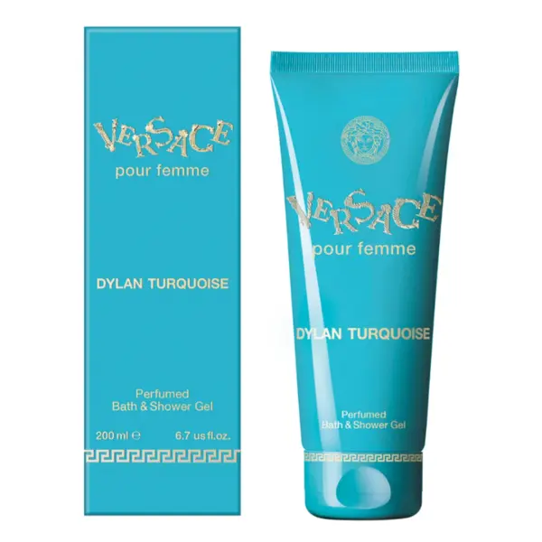 Versace Dylan Turquoise Gel de baie și duș pentru femei Volum 200 ml