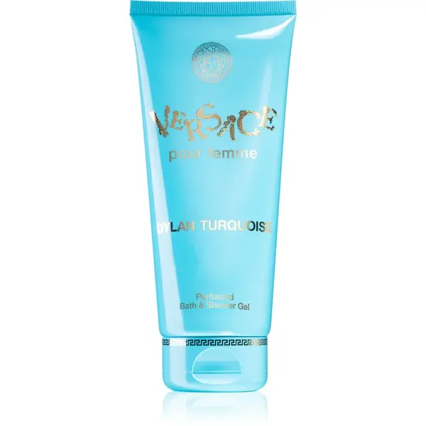 Versace Dylan Turquoise Pour Femme gel de dus si baie pentru femei 200 ml