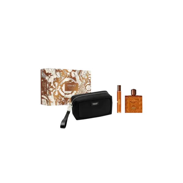 Versace Eros Najim Set cadou pentru bărbați Volum EDP 100 ml + EDP 10 ml + geantă de toaletă