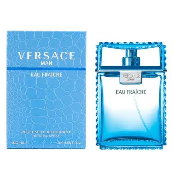 Versace Man Eau Fraiche Deodorant spray pentru bărbați Volum 100 ml