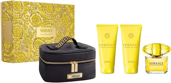 Versace Set Yellow Diamond, cu penar, 3 piese