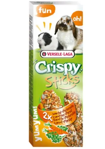 Versele Laga Batoane cu Morcov si Patrunjel pentru Iepuri si G-Pig – 2 bucati 110 g