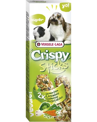 VERSELE-LAGA Crispy Sticks din legume pentru iepuri si rozatoare 110 g
