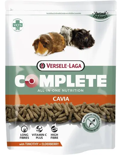 VERSELE-LAGA hrana extrudata pentru porcusori de Guineea Cavia Complete 500 g