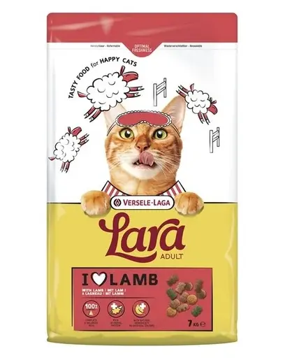VERSELE-LAGA Lara Adult Lamb 7 kg cu miel pentru pisici adulte
