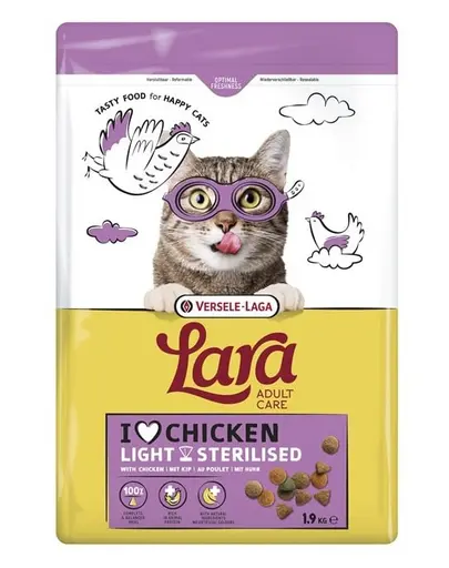 VERSELE-LAGA Lara Adult Light Sterilized 1,9 kg pisici sterilizate