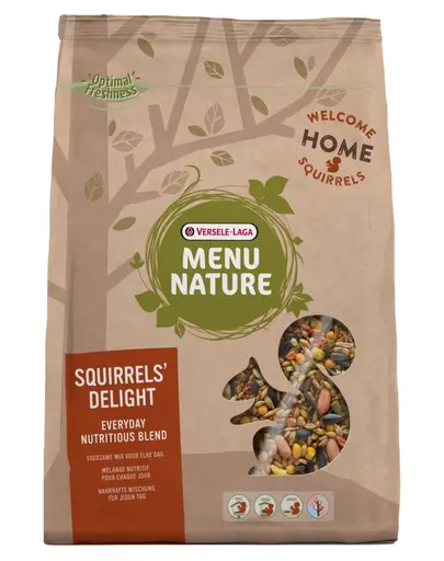 VERSELE-LAGA Menu Nature Squirrel's Delight 600g mix hrana veverite