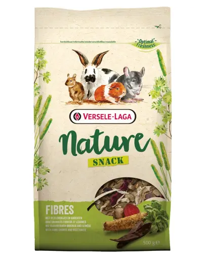 VERSELE-LAGA Nature Snack pentru rozatoare si iepuri, cu fibre si legume 500 g