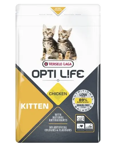 VERSELE-LAGA Opti Life Kitten Chicken 2.5 kg hrana uscata pisoi