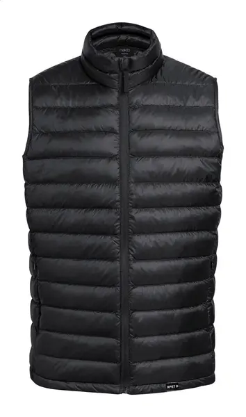 Vespa vestă din material reciclat - negru