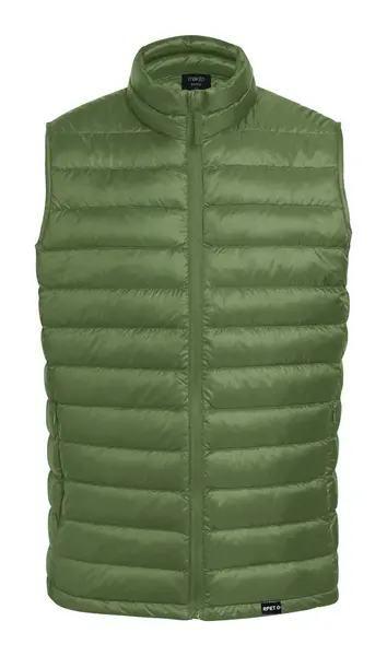Vespa vestă din material reciclat - verde