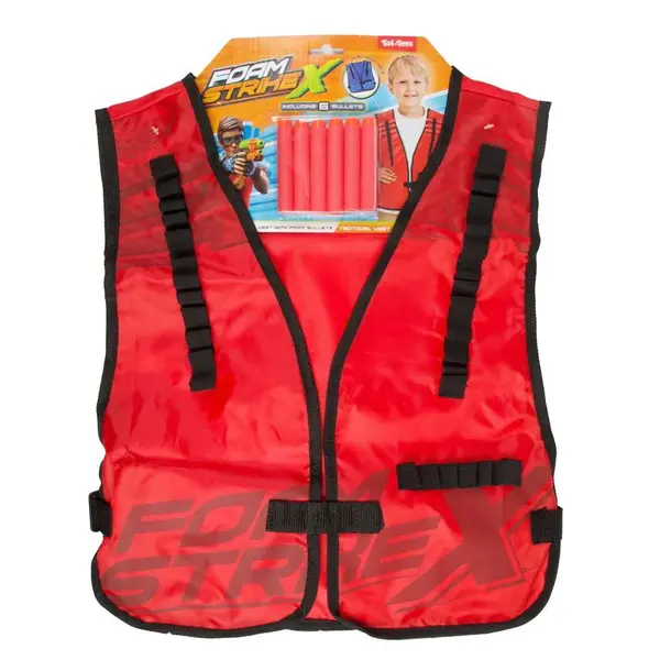 Vesta cu 6 proiectile din spuma Ttoys StrikeX