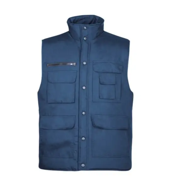 Vesta de iarna barbati cu buzunare, culoarea bleumarin, Ardon TONY, poliester 65 35 XS, BLEUMARIN