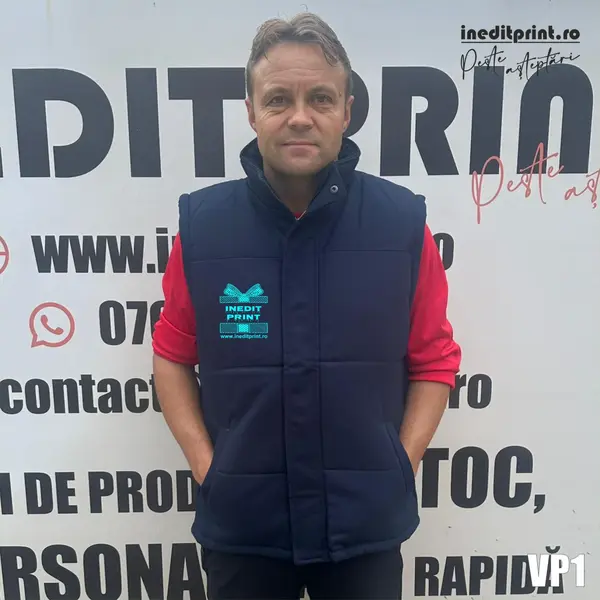 Vesta MAYA personalizabila VP1 Bleumarin, XL