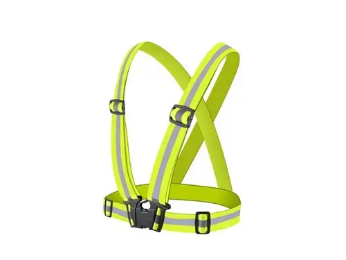 Vesta reflectorizanta P2R Aurora, Galben/Neon