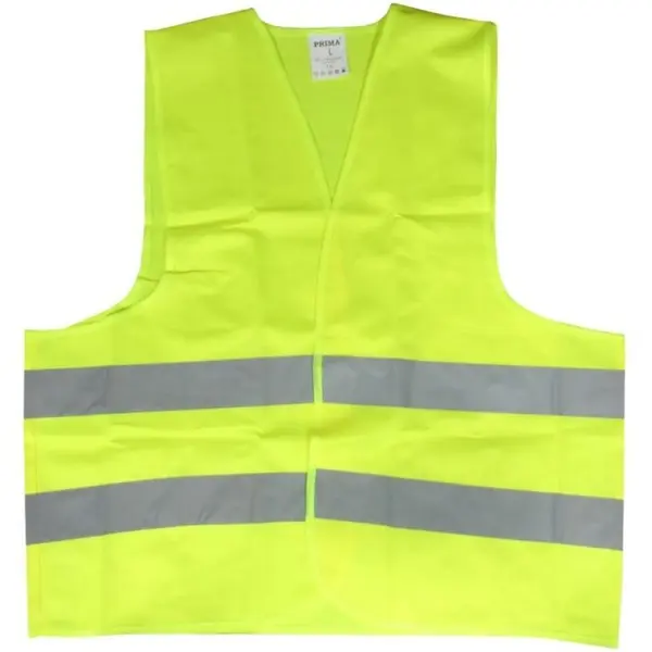 Vesta Semnalizare Reflectorizanta Prima, Galben Fluorescent, Marimea L