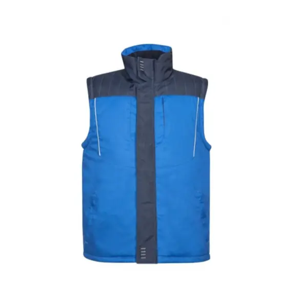 Vesta vatuita de iarna barbati Ardon 4TECH, culoarea albastru, poliester 65 35, 240 g mp M, ALBASTRU