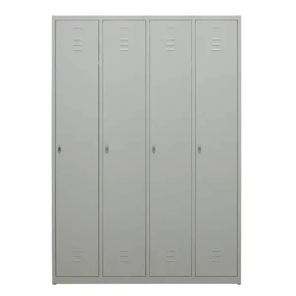 Vestiar metalic cu 4 usi 1170 x 500 x 1800 mm gri Vestiar metalic cu 4 usi 1170 x 500 x 1800 mm gri