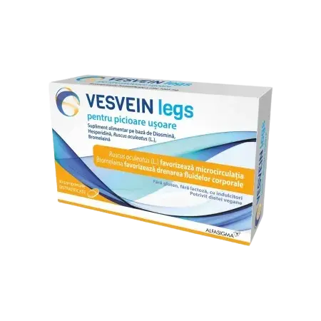 Vesvein Legs, 30 comprimate, Alfasigma