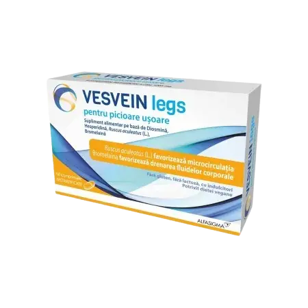 Vesvein Legs, 60 comprimate, Alfasigma