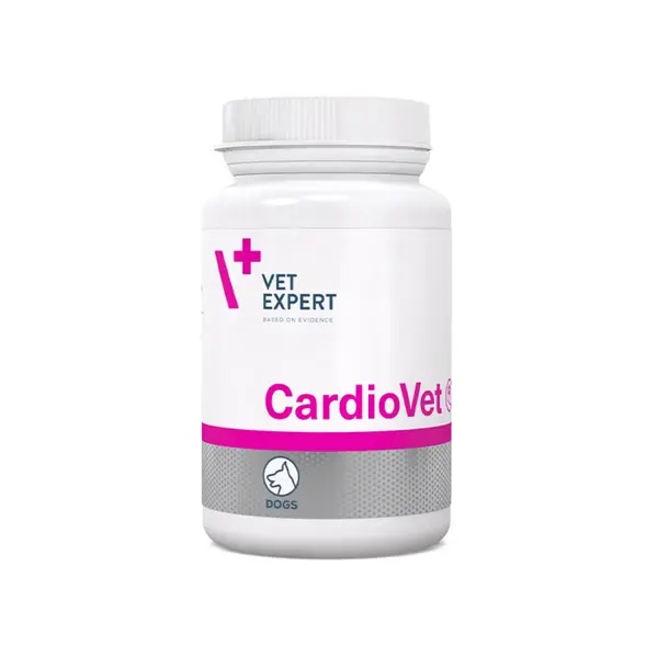 VET EXPERT CardioVet, supliment sistem cardio-vascular câini, comprimate VET EXPERT CardioVet, XS-XL, supliment sistem cardio-vascular câini, flacon, 90 comprimate
