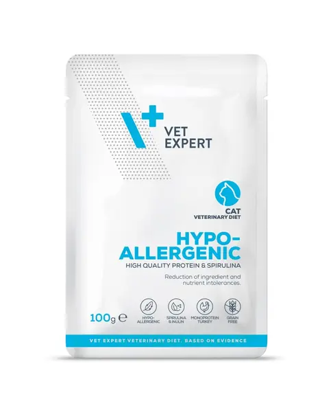 Vet Expert Dieta Pisica Hypo-Allergenic, 100 grame