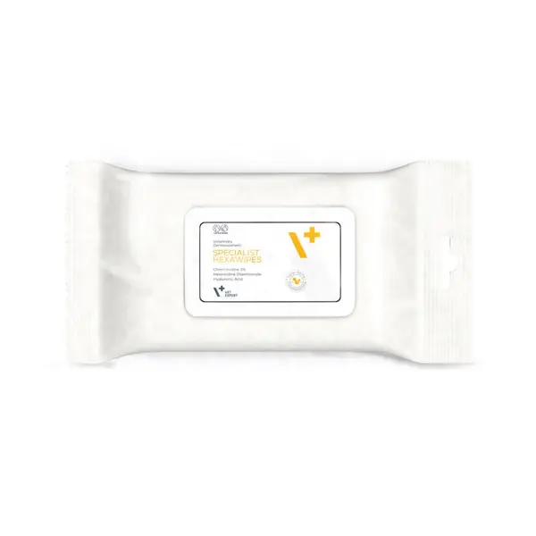 VetExpert Specialist Hexawipes, 40 servetele