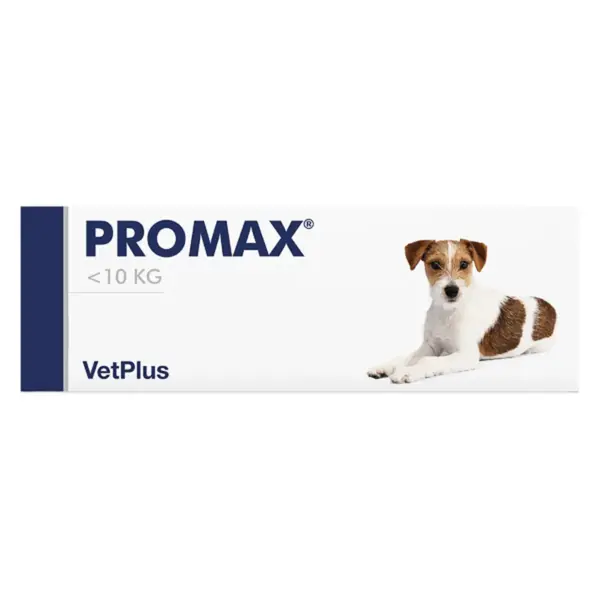 VETPLUS Promax Small Breed, supliment sistem digestiv & probiotice câini, pastă orală VETPLUS Promax Small Breed, XS-S, supliment sistem digestiv & probiotice câini și pisici, seringă gradată, 30g pastă orală