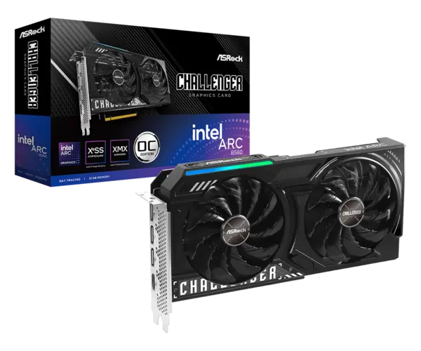 VGA AK INTEL ARC B580 CHALLENGER 12GB OC VGA AK INTEL ARC B580 CHALLENGER 12GB OC