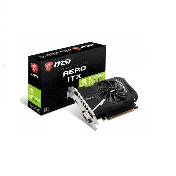 VGA MSI GEFORCE GT 1030 AERO ITX 2GD4 OC VGA MSI GEFORCE GT 1030 AERO ITX 2GD4 OC