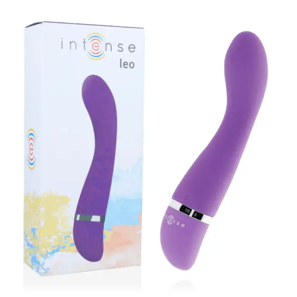 Vibrator Intense – Leo, din silicon de lux, pentru stimulare intensă și plăcere profundă, culoare lila