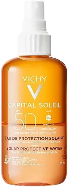 Vichy Capital Soleil Cremă de protecție solară pentru față și corp, SPF50, 200 ml