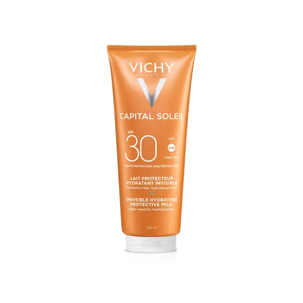 Vichy Capital Soleil Lapte Hidratant SPF30+ fata si corp, 300ml