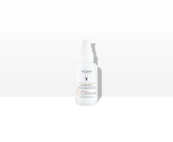 Vichy Capital Soleil UV Age Fluid impotriva foto-imbatranirii SPF50 40 ml