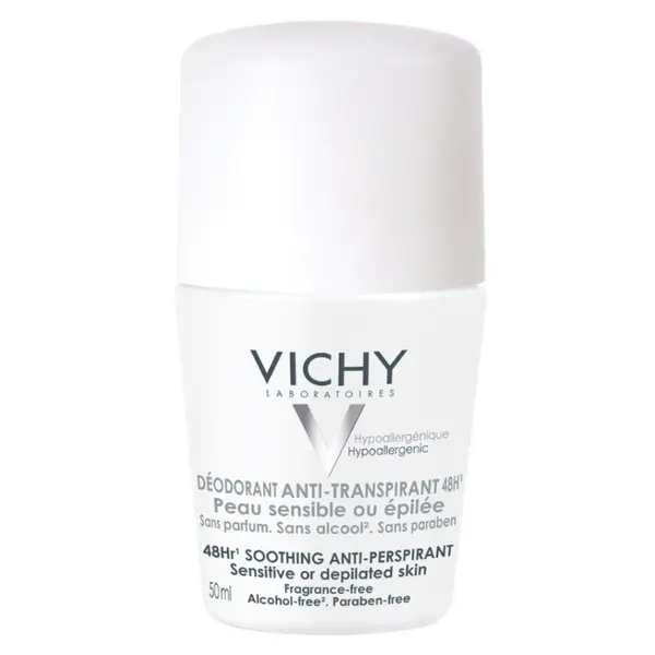 Vichy Deo 48h Roll-On Anti-Perspirant Roll-on calmant antiperspirant Volum 50 ml