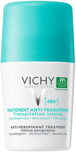 Vichy Deo Deodorant antiperspirant roll-on, cu parfum, 50 ml