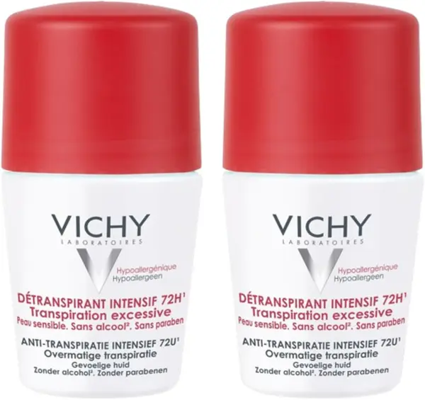 Vichy Deo Set - Deodorant roll-on Stress Resist, 2 x 50 ml