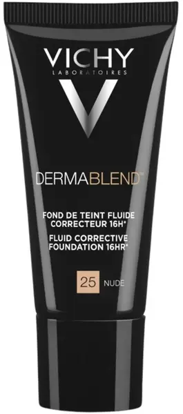 Vichy Dermablend Fluid corector pentru fond de ten, №25 Nude, SPF35, 30 ml