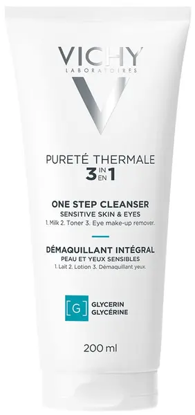 Vichy Pureté Thermale Lapte demachiant integral 3 în 1, 200 ml