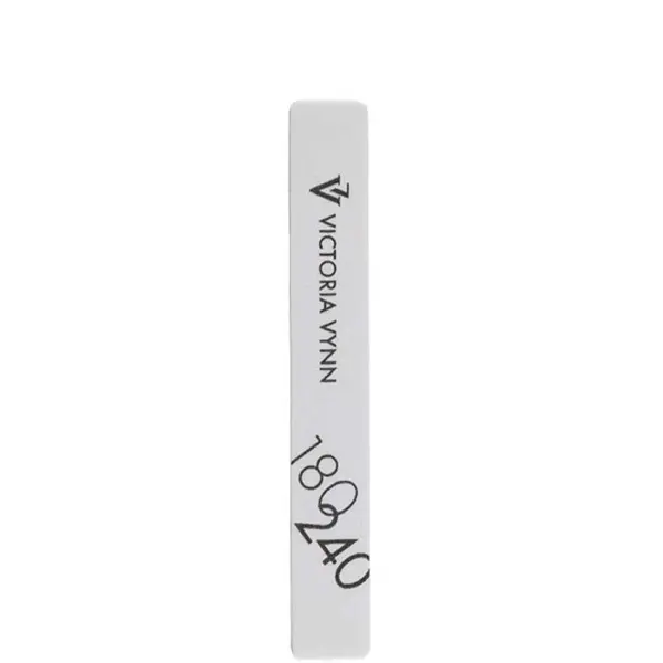 Victoria Vynn White Rectangle Nail File 180/240