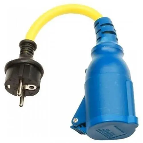 victron energy adapter cord 16a/250v schuko/cee
