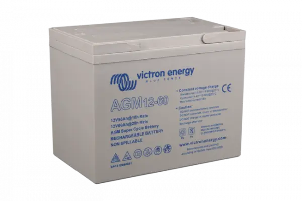 victron energy agm deep cycle battery 12v/60ah